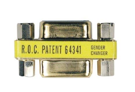 Tripp Lite Comapct Gold Db9 Gender Changer Adapter Connector Db9 M/m