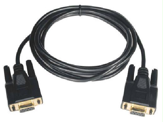 Tripp Lite Null Modem Serial Rs232 Cable (db9 F/f) 6-ft.