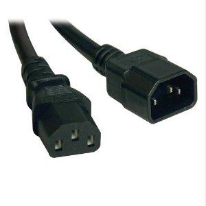 Tripp Lite 6ft Computer Power Cord Extension Cable C14 To C13 10a 18awg