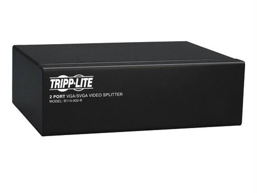 Tripp Lite B2-port Vga Splitter With Signal Booster High Resolution Video, 350mhz, 2048x153