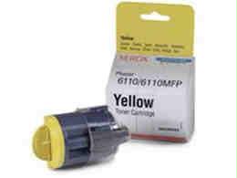 Xerox Yellow Toner Cartridge, Phaser 6110/6110mfp, 106r01273