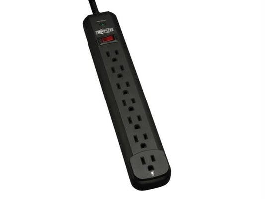 Tripp Lite Surge Protector Power Strip 120v 7 Outlet 12feet  Cord 1080 Joule Black