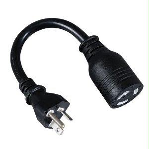 Tripp Lite 6in Power Cord Adapter Cable Heavy Duty L5-20r To 5-20p 20a 12awg