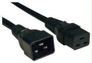 Tripp Lite 6ft Power Cord Extension Cable C19 To C20 Heavy Duty 20a 12awg