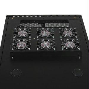 Tripp Lite Rack Enclosure Cabinet Roof Mount Fan Panel Airflow Mgmt 120v