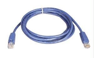 Tripp Lite 7ft Cat5e / Cat5 350mhz Molded Patch Cable Rj45 M/m Blue 7ft