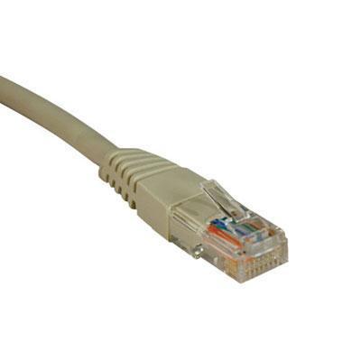 Tripp Lite 75ft Cat5e / Cat5 350mhz Molded Patch Cable Rj45 M/m Gray 75ft