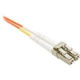 Unc Group Llc 15 Meter Lc-sc Om1 1gig Fiber Optic Cable, Orange, Ofnr, 62.5/125 Fiber, Multimo