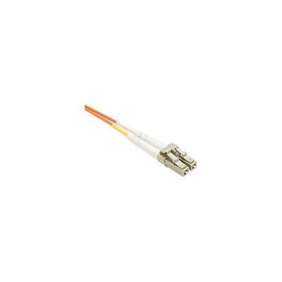 Unc Group Llc 7 Meter Lc-st Om1 1gig Fiber Optic Cable, Orange, Ofnr, 62.5/125 Fiber, Multimod