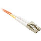 Unc Group Llc 3 Meter Sc-st Om1 1gig Fiber Optic Cable, Orange, Ofnr, 62.5/125 Fiber, Multimod