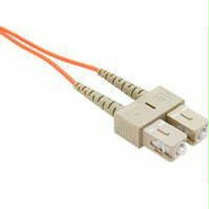 Unc Group Llc 5 Meter Lc-lc Om2 1gig Fiber Optic Cable, Orange, Ofnr, 50/125 Fiber, Multimode