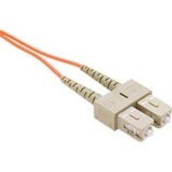 Unc Group Llc 7 Meter Lc-sc Om2 1gig Fiber Optic Cable, Orange, Ofnr, 50/125 Fiber, Multimode