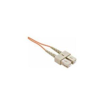 Unc Group Llc 30 Meter Lc-sc Om2 1gig Fiber Optic Cable, Orange, Ofnr, 50/125 Fiber, Multimode