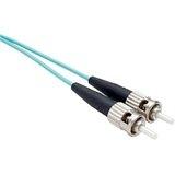 Unc Group Llc 30 Meter St-st Om2 1gig Fiber Optic Cable, Orange, Ofnr, 50/125 Fiber, Multimode