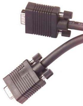 Unc Group Llc 25ft Standard Monitor Cable Svga Hd15 Male - Svga Hd15 Female With Ferrites