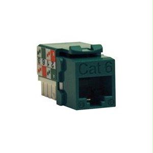 Tripp Lite Cat6/cat5e 110 Style Punch Down Keystone Jack Grn