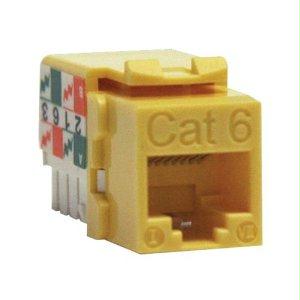 Tripp Lite Cat6/cat5e 110 Style Punch Down Keystone Jack Ylw