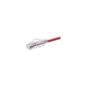 Unc Group Llc Unc Group 1 Foot Cat6 Snagless Clearfit Patch Cable Red -  Cat6 Patch Cable Cat6