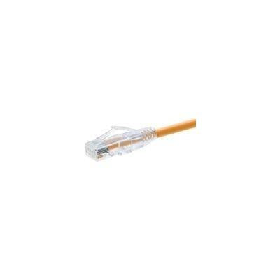 Unc Group Llc Unc Group 1 Foot Cat6 Snagless Clearfit Patch Cable Orange -  Cat6 Patch Cable C