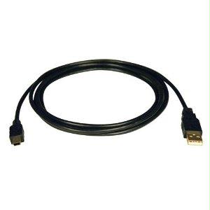 Tripp Lite Usb 2.0 Hi-speed A To Mini-b Cable (a To 5pin Mini-b, M/m) 3-ft.