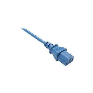 Unc Group Llc Power Cord C13 - C14, 18awg, 10amp, 250v, Svt Jacket, Blue, 5ft, Iec C13 To Iec