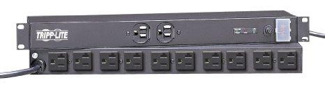 Tripp Lite Isobar Surge Protector Rackmount 20a 12 Outlet 15feet  Cord 1urm