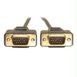 Tripp Lite 6ft Vga Monitor Gold Cable Molded Shielded Hd15 M/m 6 Ft