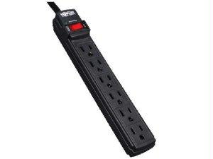 Tripp Lite Surge Protector Power Strip 6 Outlet 6feet  Cord 360 Joules Black