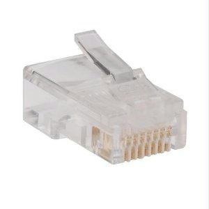 Tripp Lite Rj45 For Solid / Standard Conductor 4-pair Cat5e Cat5 Cable 100 Pack