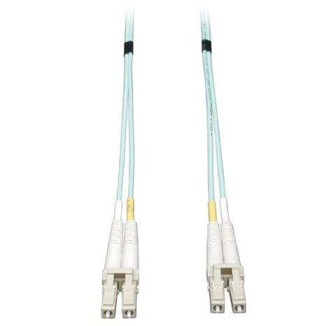 Tripp Lite 8m 10gb Duplex Multimode 50/125 Om3 Lszh Fiber Patch Cable Lc/lc Aqua 8 Meter