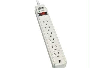 Tripp Lite Protect It 6-outlet Surge Protector, 8-ft. Cord, 990 Joules, Low-profile Right-a