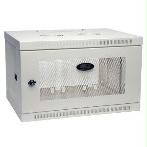 Tripp Lite 6u Wall Mount Rack Enclosure Server Cabinet Wallmount Doors Sides White