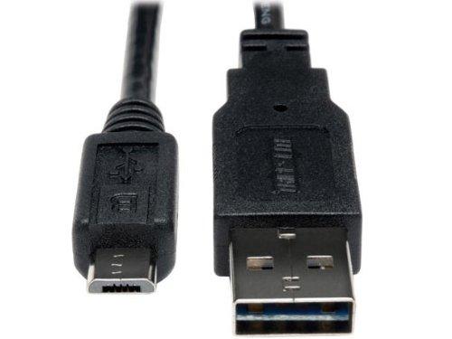 Tripp Lite Universal Reversible Usb 2.0 Hi-speed Cable (reversible A To 5pin Micro B M/m)