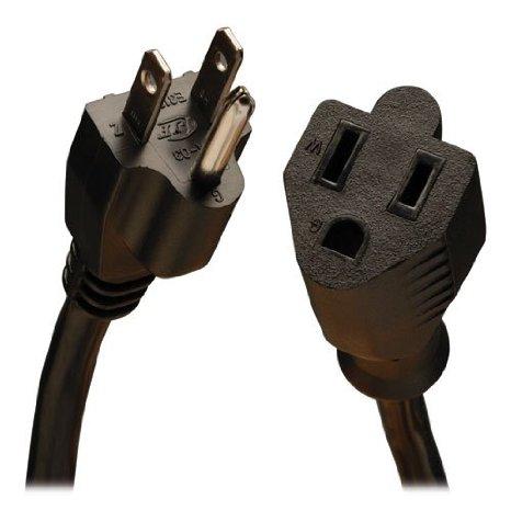 Tripp Lite 6ft Power Cord Extension Cable 5-15p To 5-15r Heavy Duty 15a 14awg