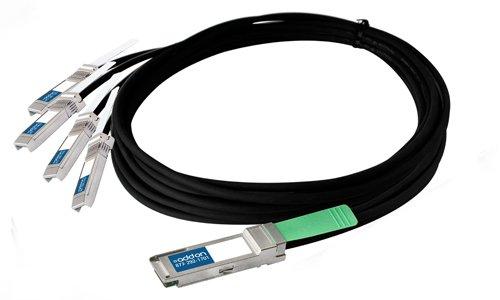 Add-on Addon Arista Networks Cab-q-s-3m Compatible Taa Compliant 40gbase-cu Qsfp+ To 4x