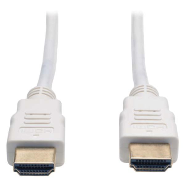 Tripp Lite 6ft High Speed Hdmi Cable Digital Video With Audio 4k X 2k M/m White 6ft