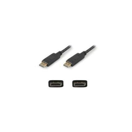 Add-on Addon 30.48cm (1.00ft) Displayport Male To Male Black Cable