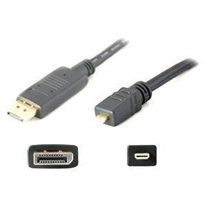 Add-on Addon 91.00cm (3.00ft) Hdmi Male To Micro-hdmi Male Black Adapter Cable