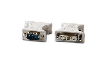 Add-on Addon 5 Pack Of Vga Male To Dvi-i (29 Pin) Female White Adapter