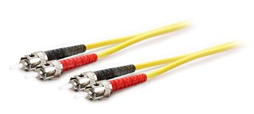 Add-on Addon 3m St (male) To St (male) Os2 Straight Yellow Duplex Fiber Ofnr (riser-rat