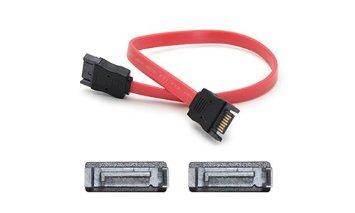 Add-on Addon 5 Pack Of 45.72cm (18.00in) Sata Male To Male Red Cable