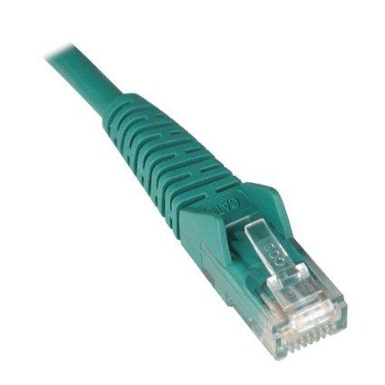 Tripp Lite 6ft Cat5e / Cat5 Snagless Molded Patch Cable Rj45 M/m Green 6ft