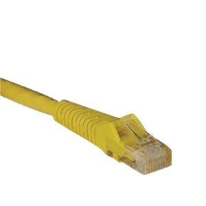 Tripp Lite 7ft Cat6 Gigabit Snagless Molded Patch Cable Rj45 M/m Yellow