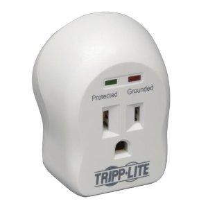 Tripp Lite Spikecube Series 1-outlet Personal Surge Protector, Direct Plug-in, 600 Joules,