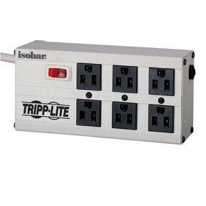 Tripp Lite Isobar Surge Protector Metal 6 Outlet 6feet  Cord 3330 Joules