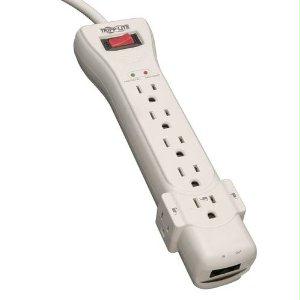 Tripp Lite Surge Protector Power Strip 120v 7 Outlet Rj11 15feet  Cord 2520 Joules