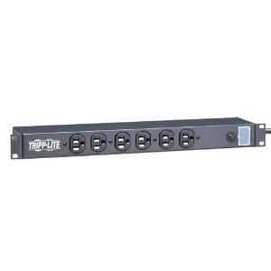 Tripp Lite Power Strip Rackmount Metal 120v 5-15r 12 Outlet 15feet  Cord 1urm