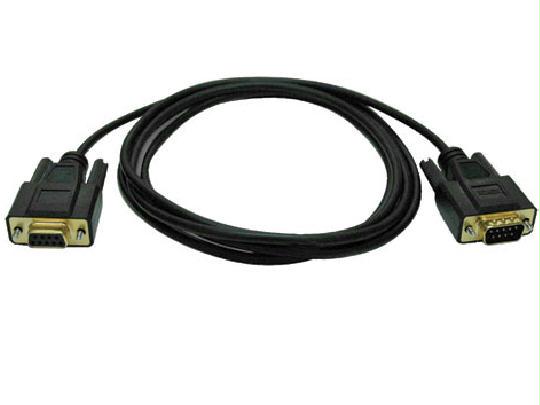 Tripp Lite 6ft Null Modem Serial Db9 Rs232 Cable Adapter Gold M/f 6ft