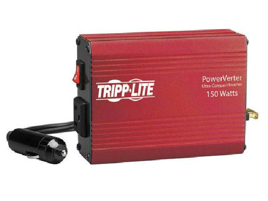 Tripp Lite Portable Auto Inverter 150w 12v Dc To Ac 120v 5-15r 1 Outlet